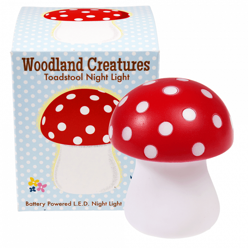 Rex London - Night Light - Red Toadstool - Mabel & Fox