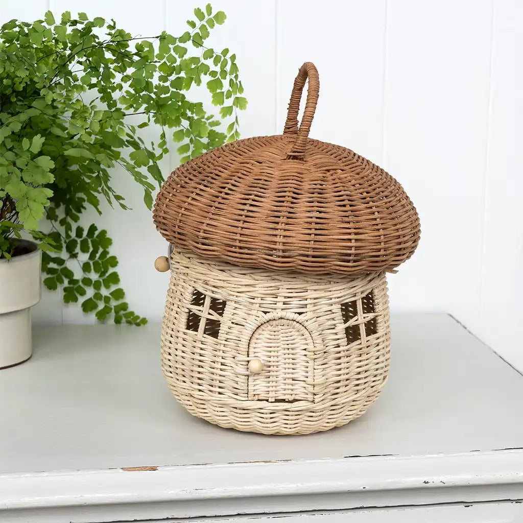 Rex London - Rattan Mushroom House - Wonders of Nature - Mabel & Fox