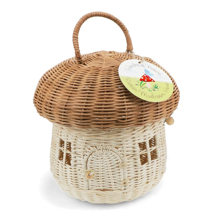 Rex London - Rattan Mushroom House - Wonders of Nature - Mabel & Fox