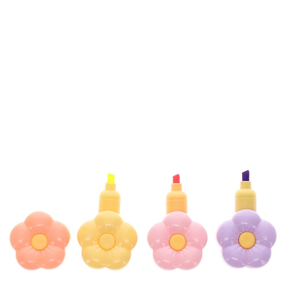 Rex London - Stackable Highlighters Set - Flower Power - Mabel & Fox