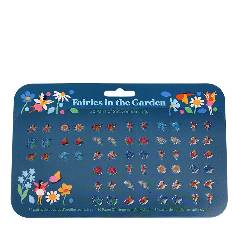 Rex London - Stick On Earrings (30 Pairs) - Fairies In The Garden - Mabel & Fox