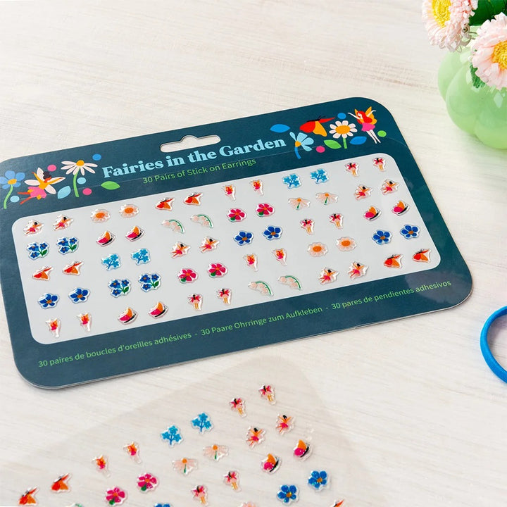 Rex London - Stick On Earrings (30 Pairs) - Fairies In The Garden - Mabel & Fox