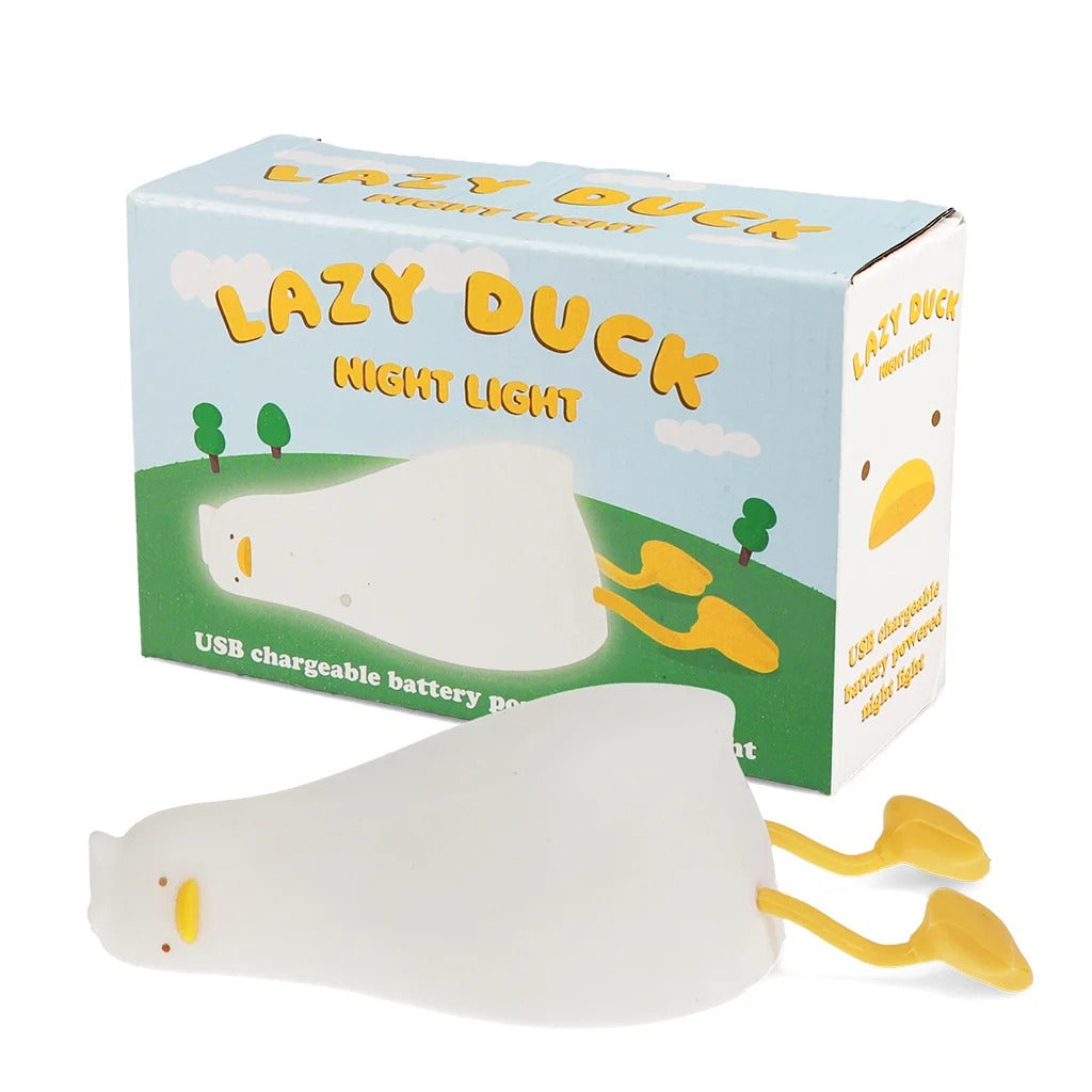 Rex London - USB Rechargeable Dimmable Night light - Lazy Duck - Mabel & Fox