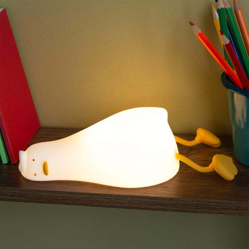 Rex London - USB Rechargeable Dimmable Night light - Lazy Duck - Mabel & Fox