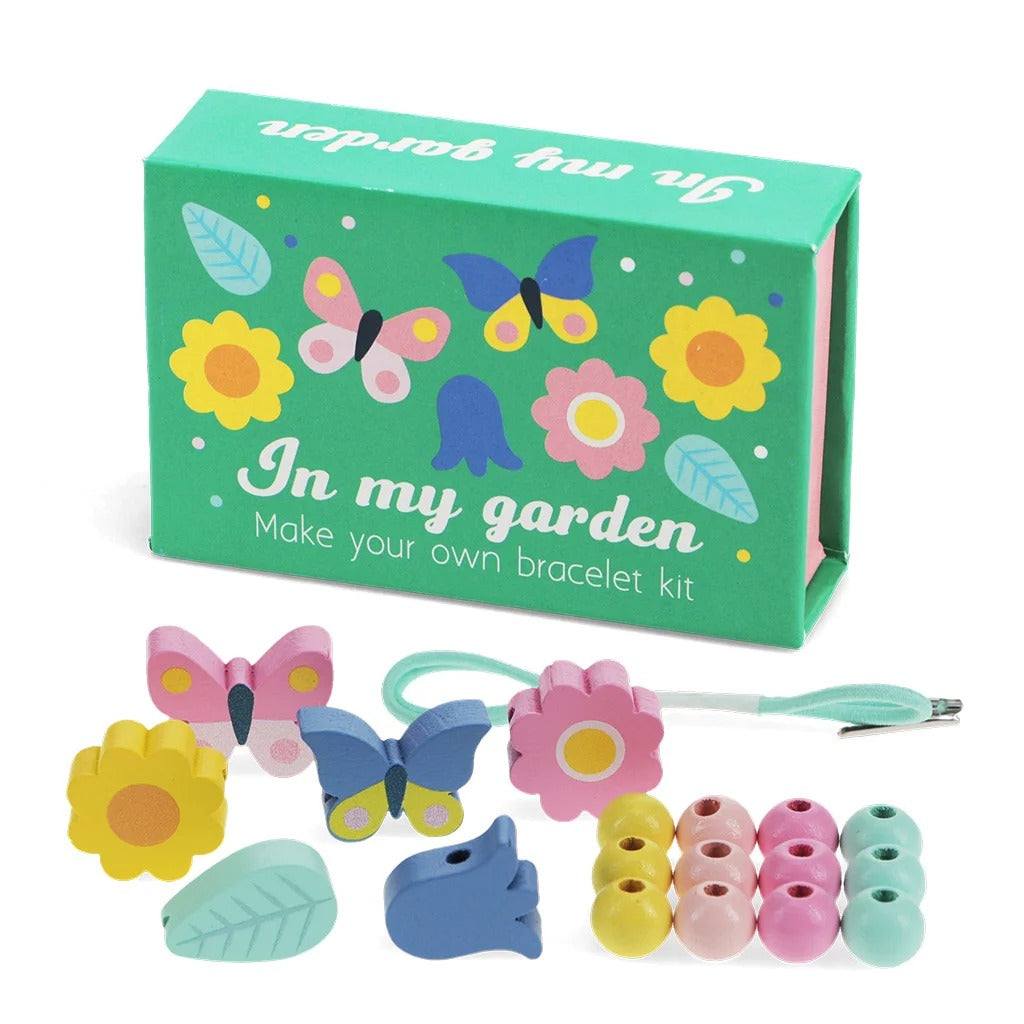 Rex London - Wooden Bead Bracelet Kit - In My Garden - Mabel & Fox