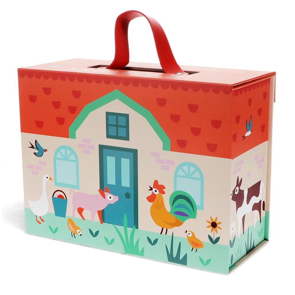 Rex London - Wooden Farm Playset - Mabel & Fox