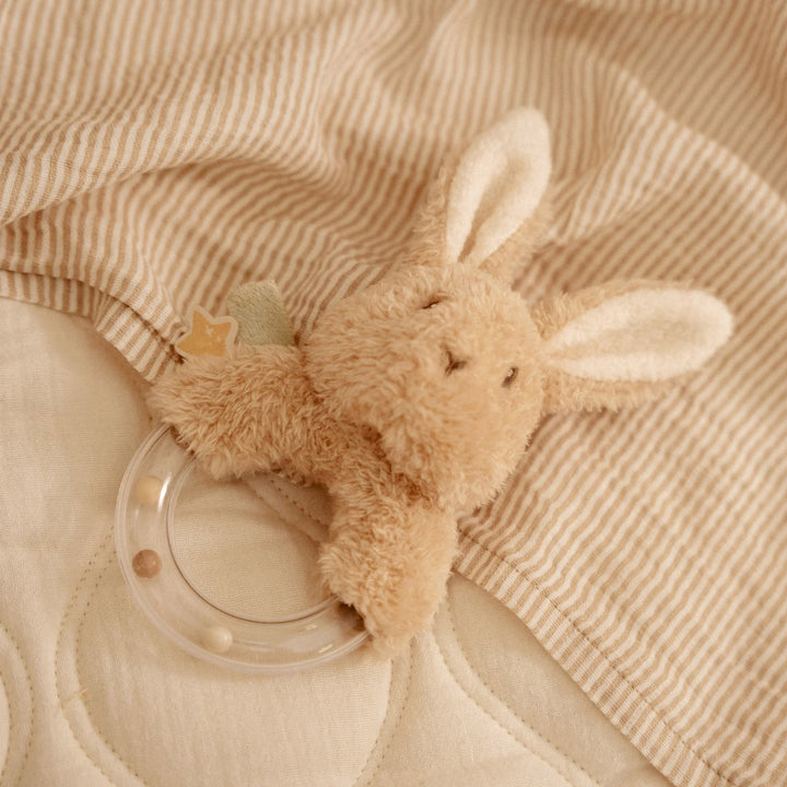 Little Dutch - Ring Rattle - Baby Bunny