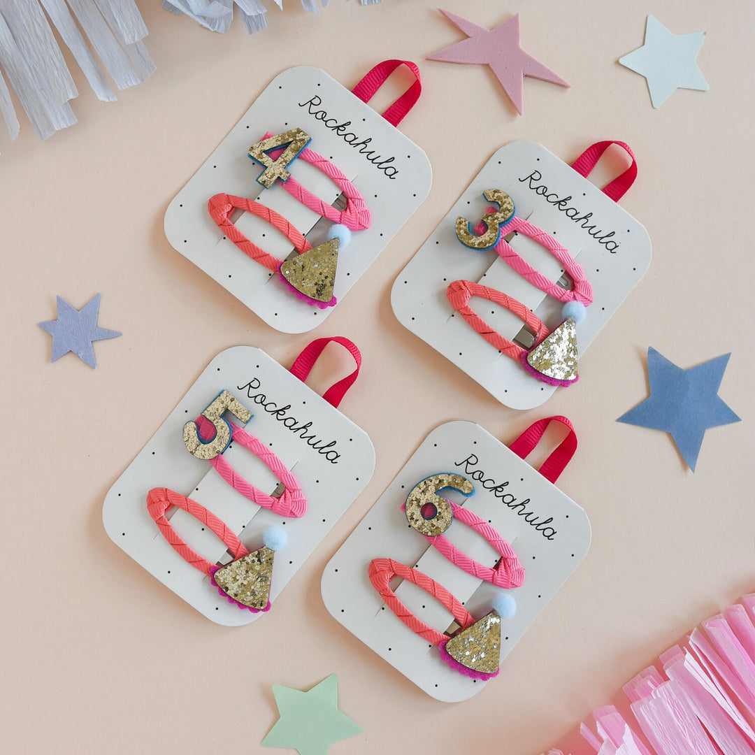 Rockahula - Birthday Clips - Mabel & Fox