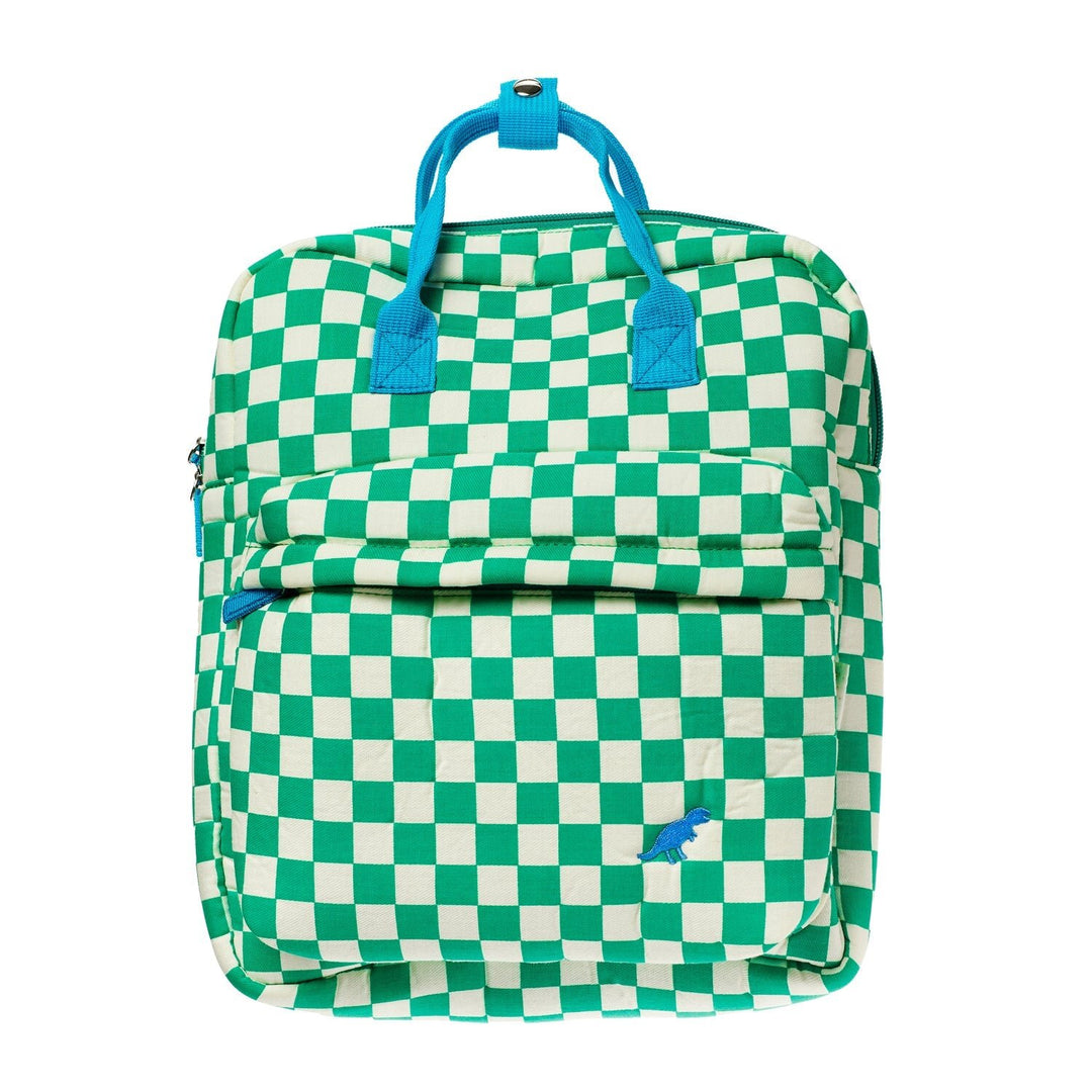 Rockahula – Dinosaur Check Rucksack - Mabel & Fox