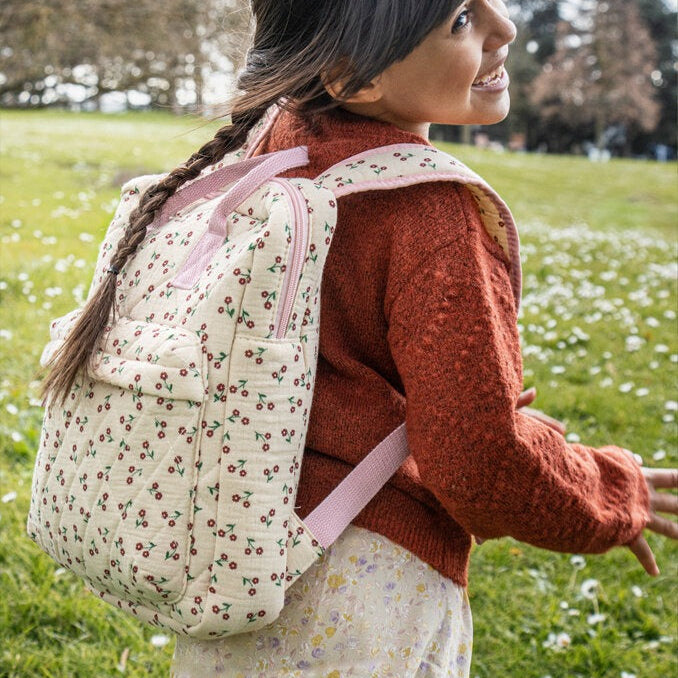 Rockahula - Rucksack - Quilted Wildflower - Mabel & Fox