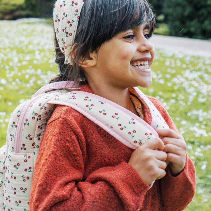 Rockahula - Rucksack - Quilted Wildflower - Mabel & Fox