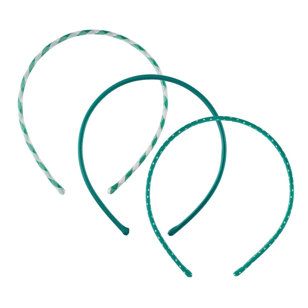 Rockahula - School Headbands - Green - 3 Pack - Mabel & Fox