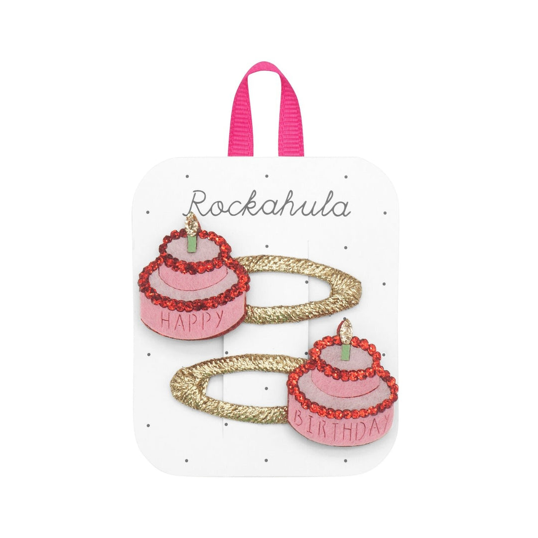 Rockahula - Snap Clips - Birthday Cake - Mabel & Fox