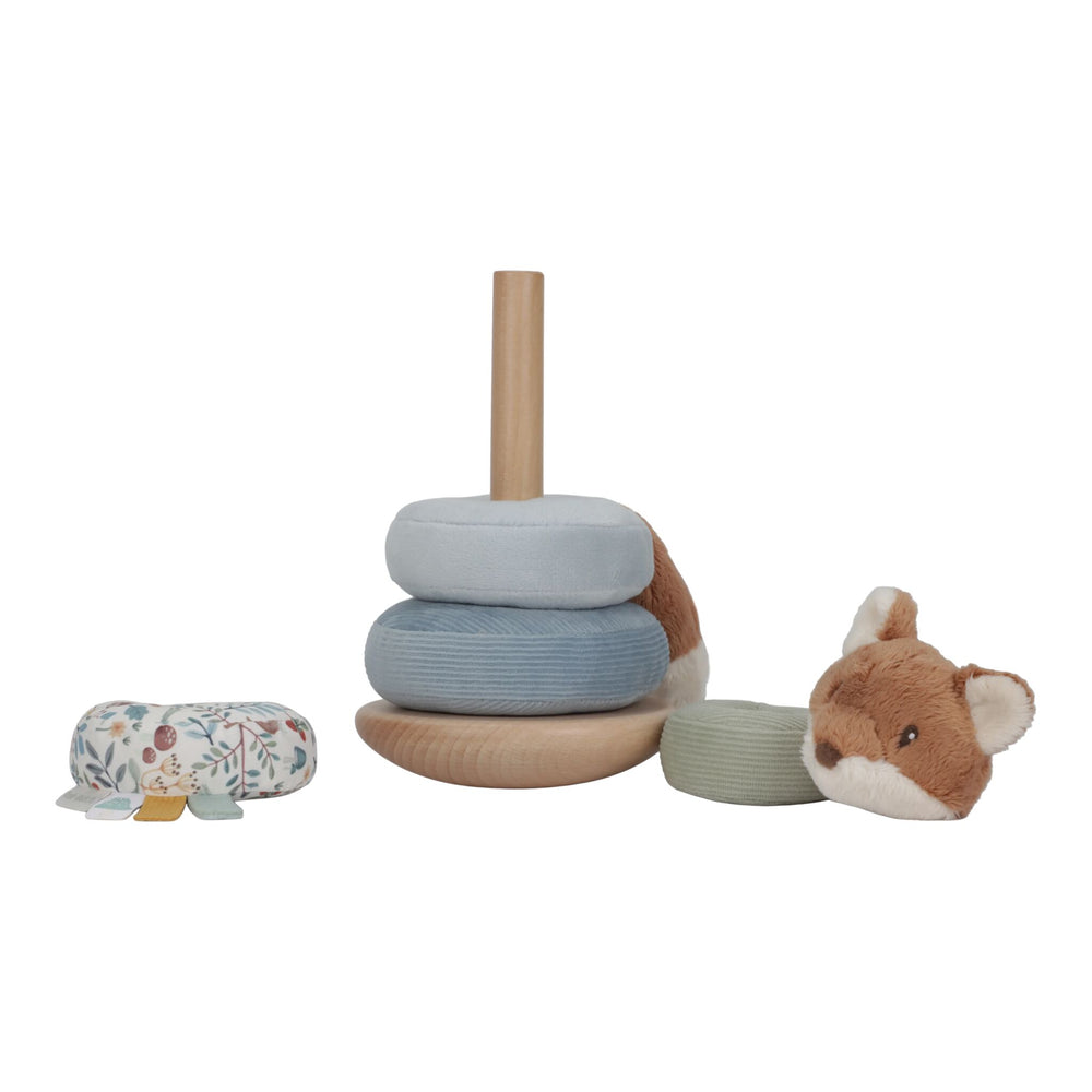 Little Dutch - Soft Rocking Ring Stacker - Forest Friends - Mabel & Fox