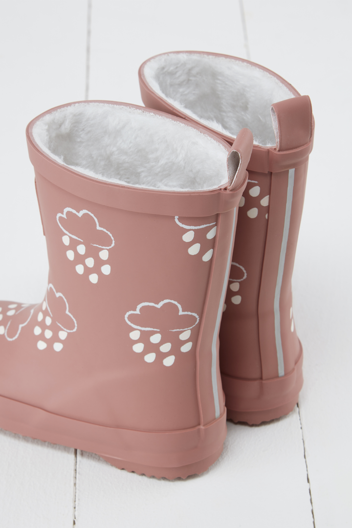 Grass & Air - Colour-Changing Cloud Wellies - Rose