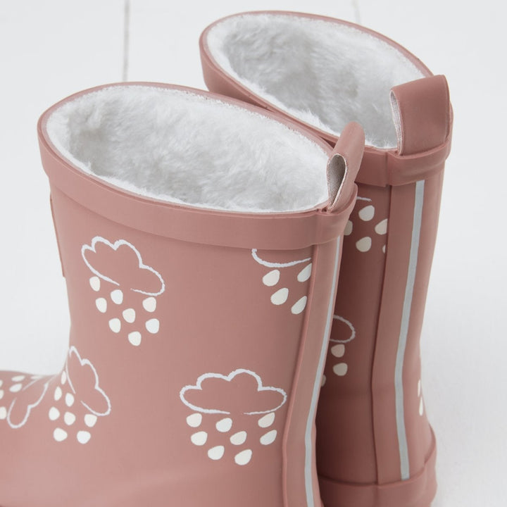 Grass & Air - Colour-Changing Cloud Wellies - Rose