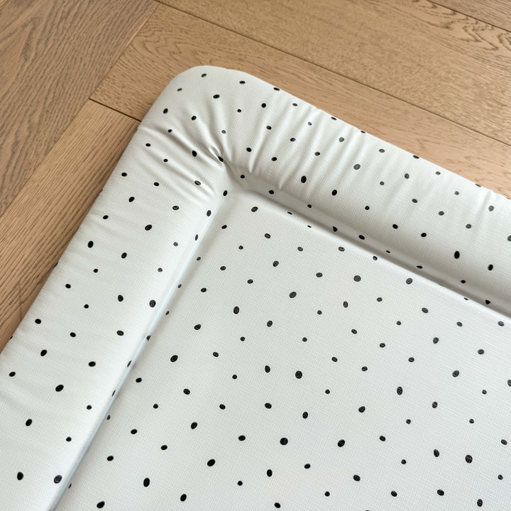 Mabel & Fox - Baby Changing Mat  - Monochrome Spotty - Mabel & Fox