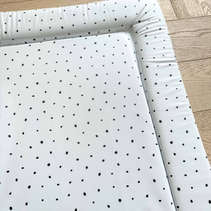 Mabel & Fox - Baby Changing Mat  - Monochrome Spotty - Mabel & Fox