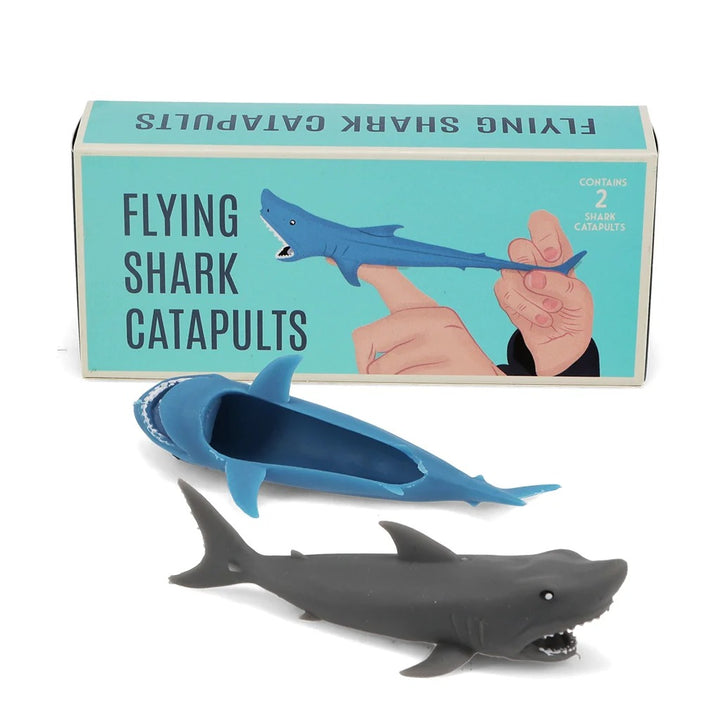 Rex London - Flying Shark Finger Catapults (Box Of 2) - Mabel & Fox