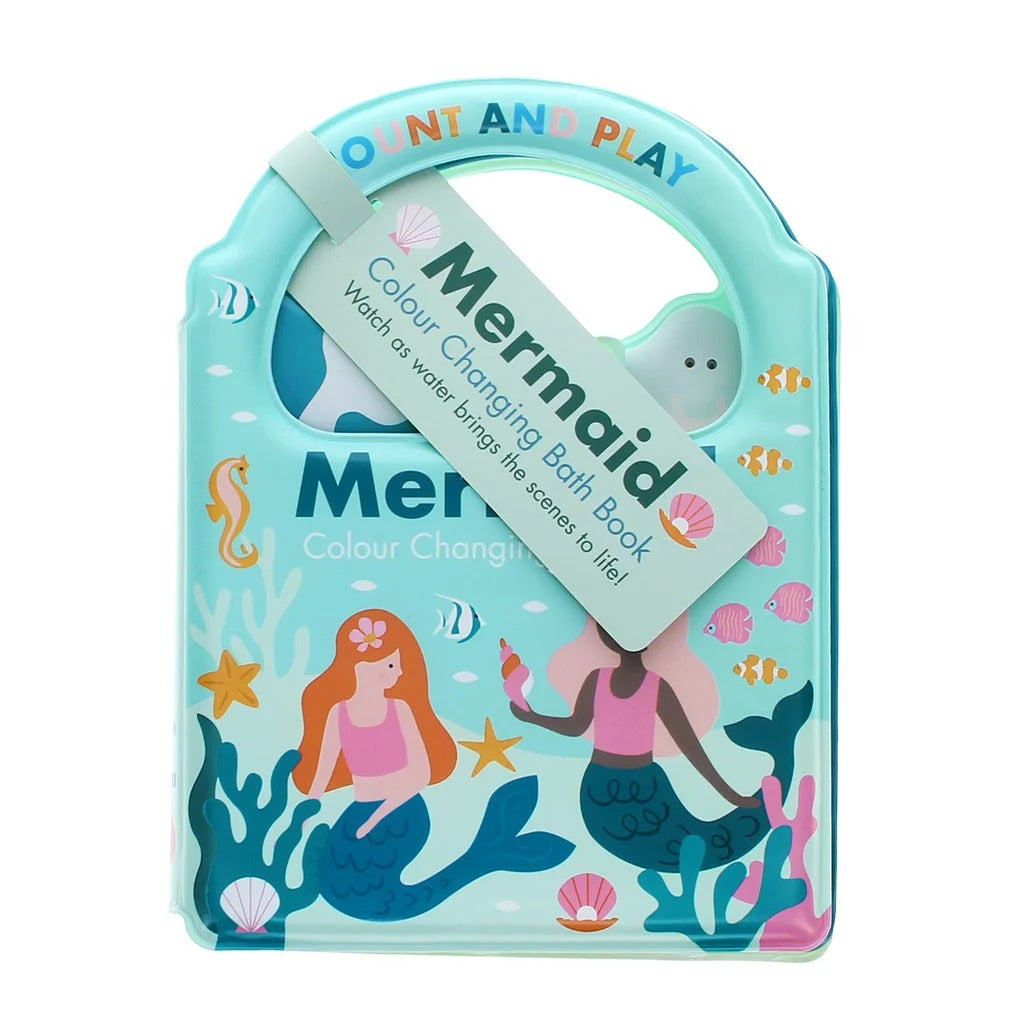 Sample Sale (Damaged) - Rex London - Colour Changing Bath Book - Mermaids - Mabel & Fox