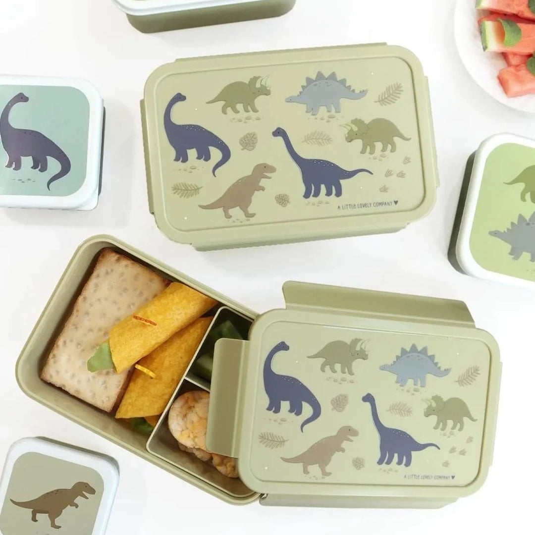 A Little Lovely Company - Bento Lunch Box - Dinosaurs