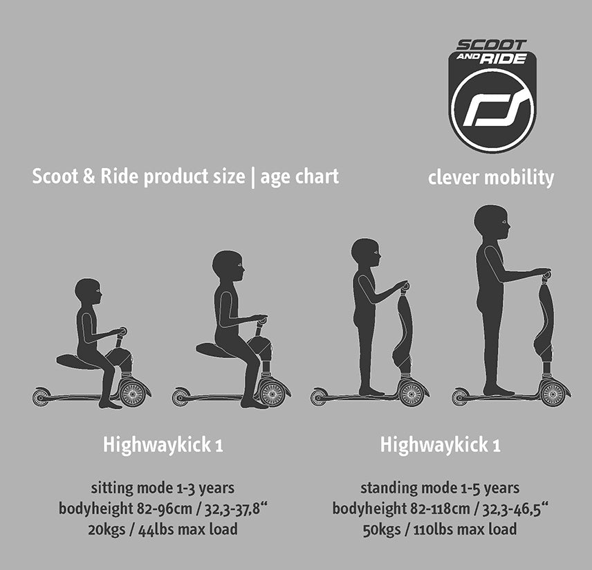 Scoot & Ride - Highwaykick 1 - Ash - Mabel & Fox