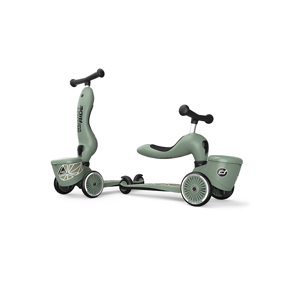 Scoot & Ride - Highwaykick 1 Lifestyle - Green Lines - Bundle - Mabel & Fox