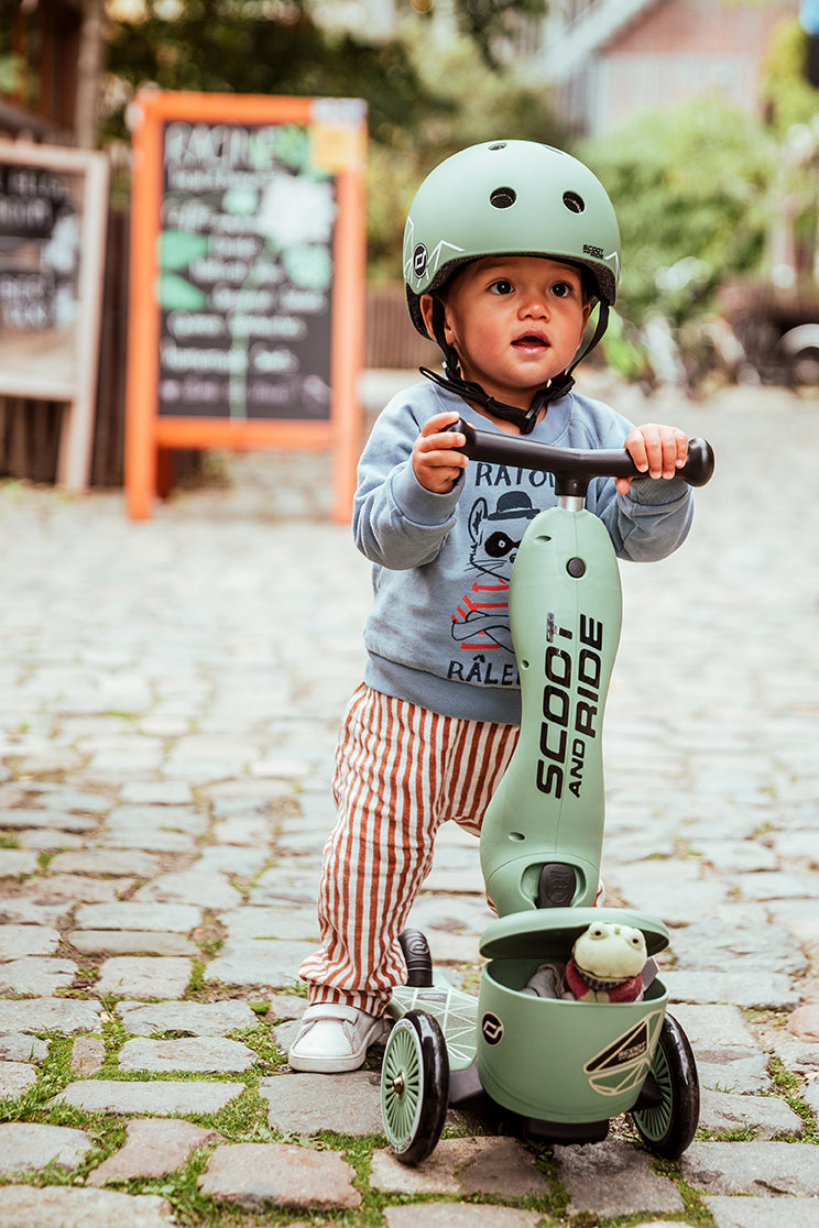 Scoot & Ride - Highwaykick 1 Lifestyle - Green Lines - Bundle - Mabel & Fox