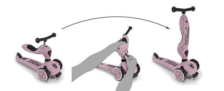 Scoot & Ride - Highwaykick 1 - Rose - Bundle - Mabel & Fox