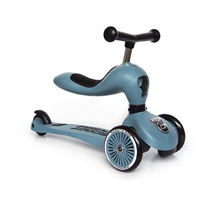 Scoot & Ride - Highwaykick 1 - Steel - Mabel & Fox