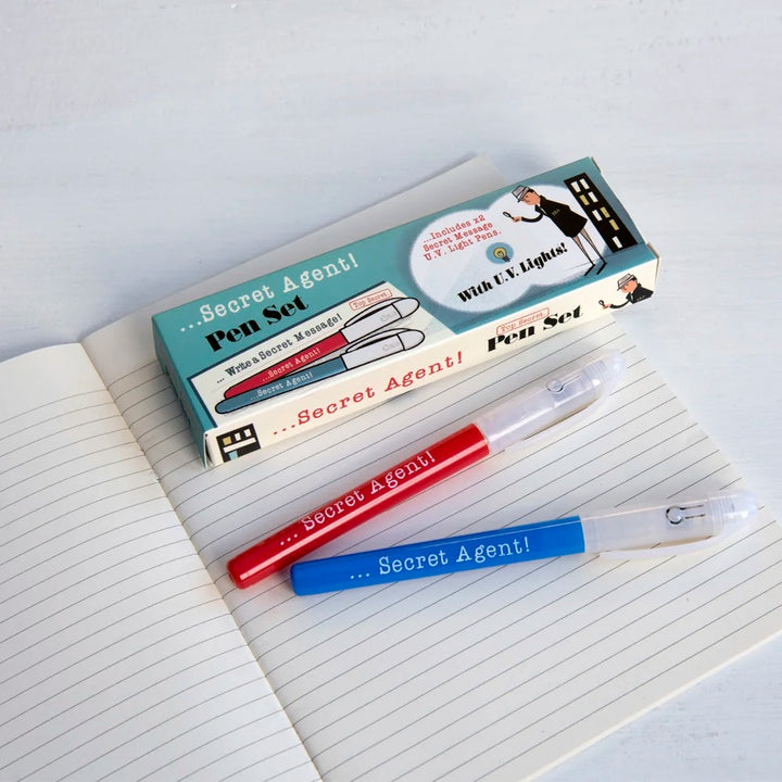 Rex London - Secret Agent Invisible Ink Spy Pens (set of 2)