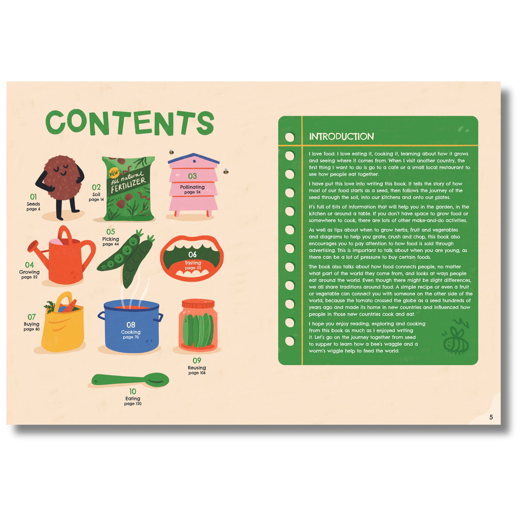 Seed to Supper - The Journey of Your Food from the Ground Up - Mabel & Fox