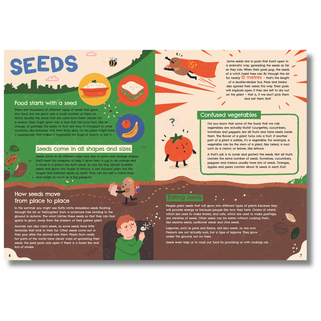 Seed to Supper - The Journey of Your Food from the Ground Up - Mabel & Fox