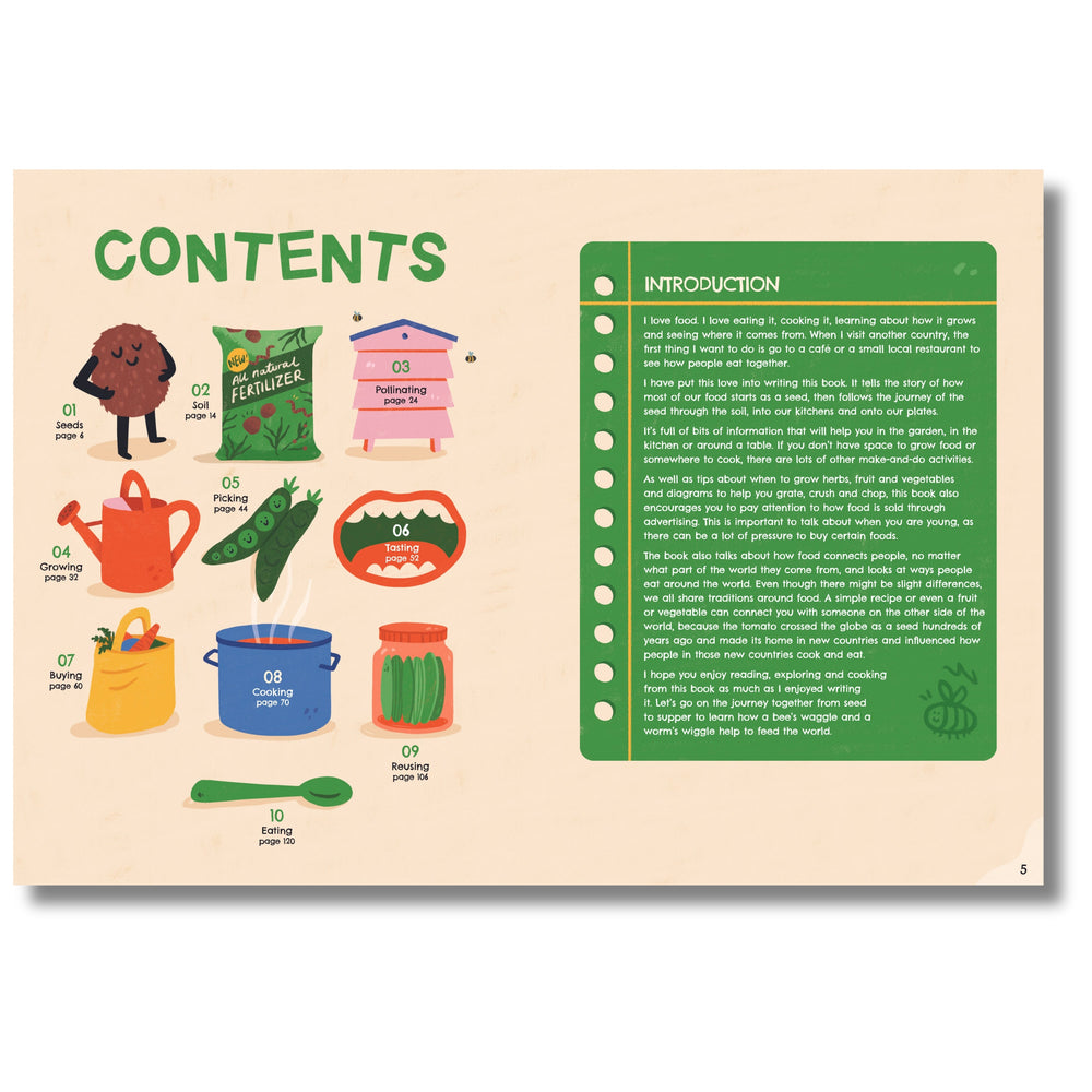 Seed to Supper - The Journey of Your Food from the Ground Up - Mabel & Fox