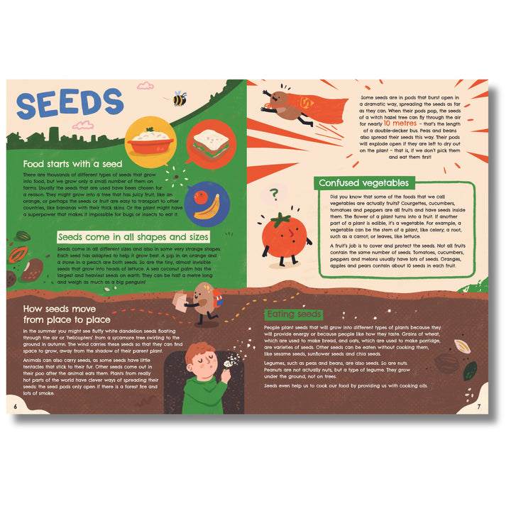 Seed to Supper - The Journey of Your Food from the Ground Up - Mabel & Fox