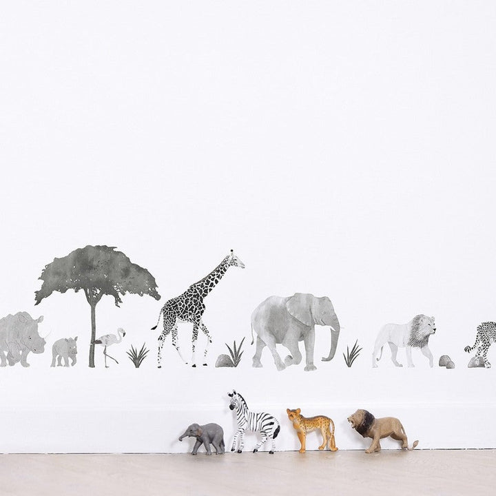 Lilipinso - Wall Decals - Wild Animals - Mabel & Fox