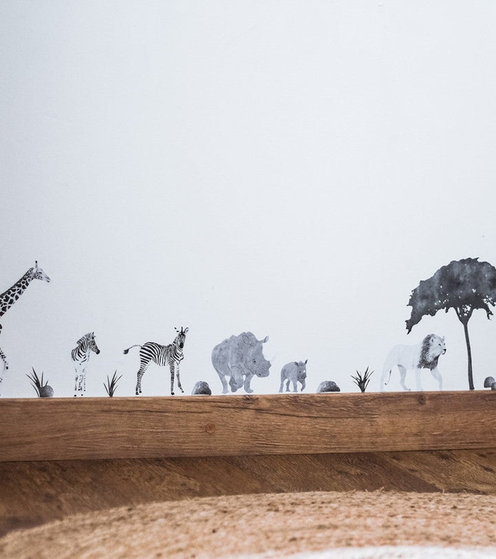 Lilipinso - Wall Decals - Wild Animals - Mabel & Fox