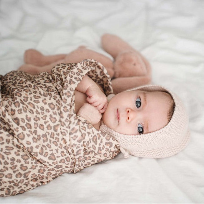 Babyshower – Set Minimax Swaddles – Wild Print - Mabel & Fox