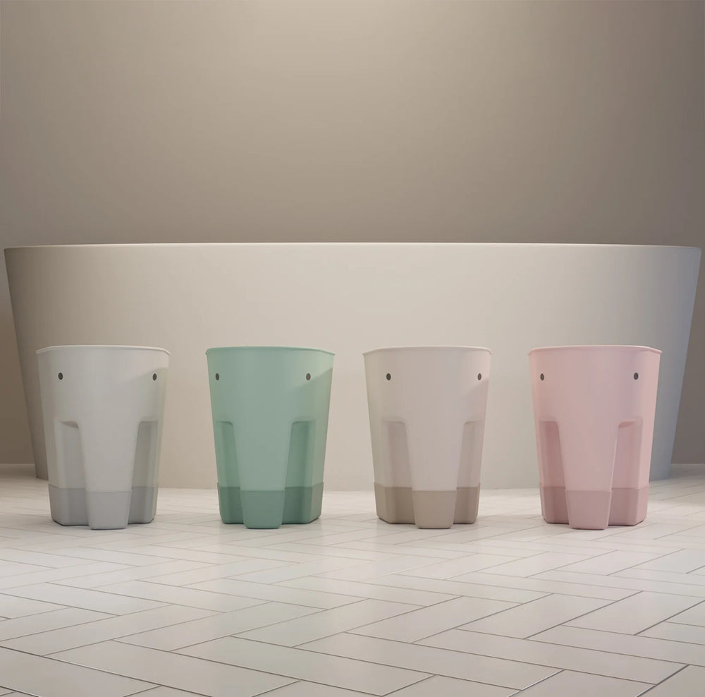 Shnuggle - Ellie Bath Toy Drying Caddy - Blush Pink - Mabel & Fox