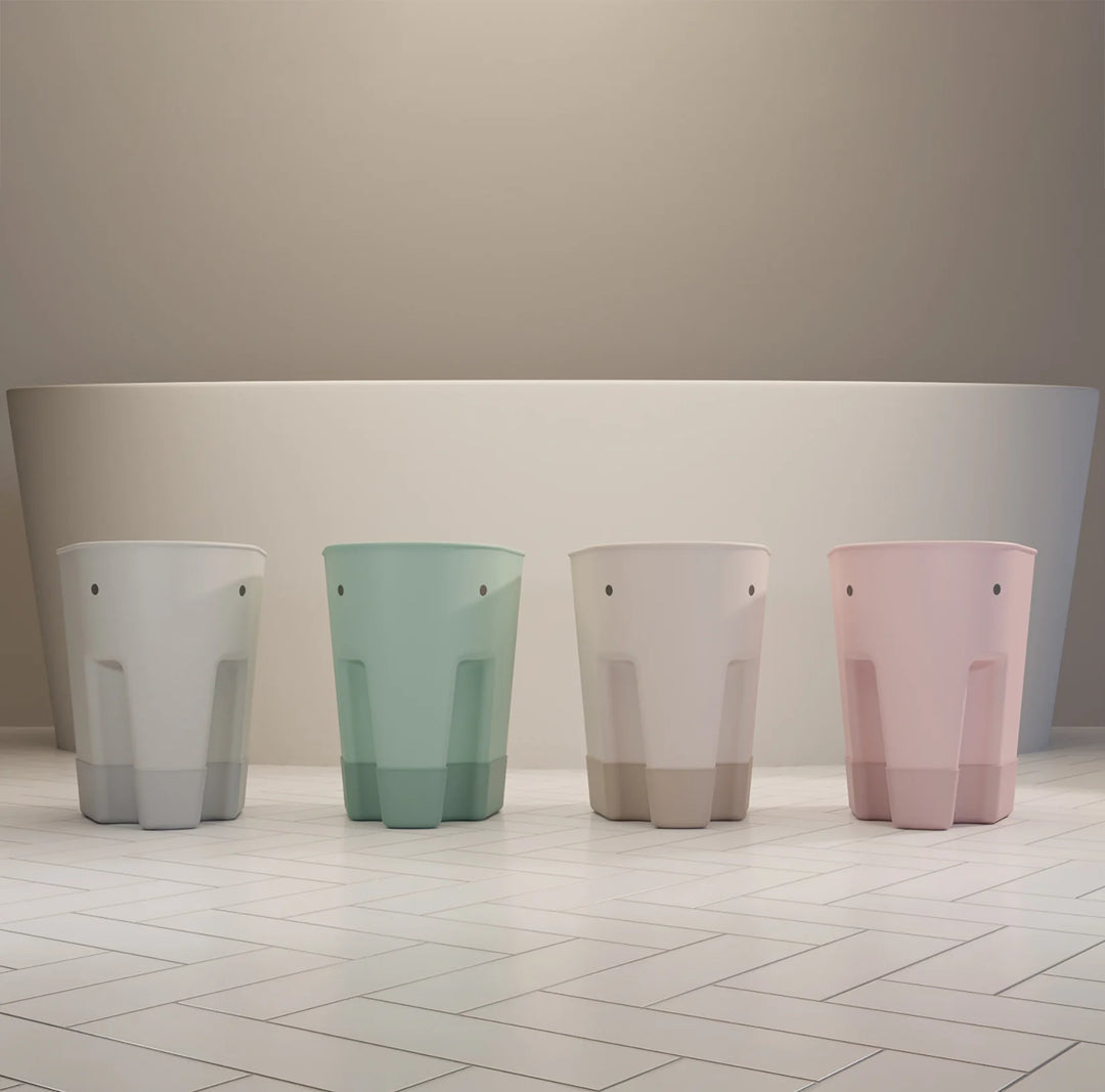 Shnuggle - Ellie Bath Toy Drying Caddy - Grey - Mabel & Fox