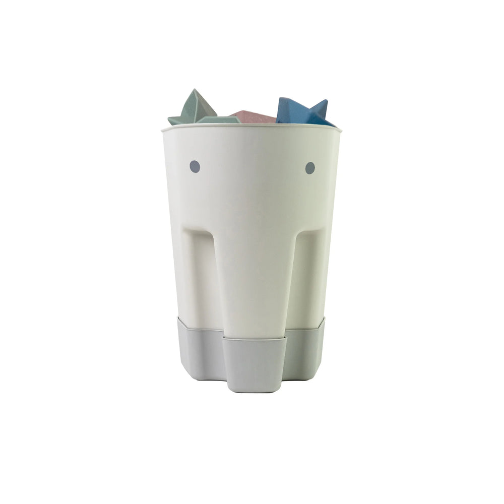 Shnuggle - Ellie Bath Toy Drying Caddy - Grey - Mabel & Fox