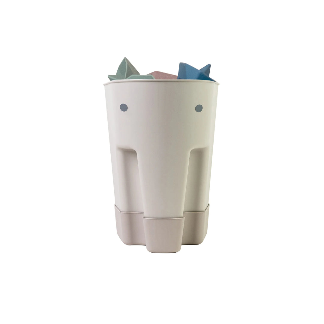 Shnuggle - Ellie Bath Toy Drying Caddy - Taupe - Mabel & Fox