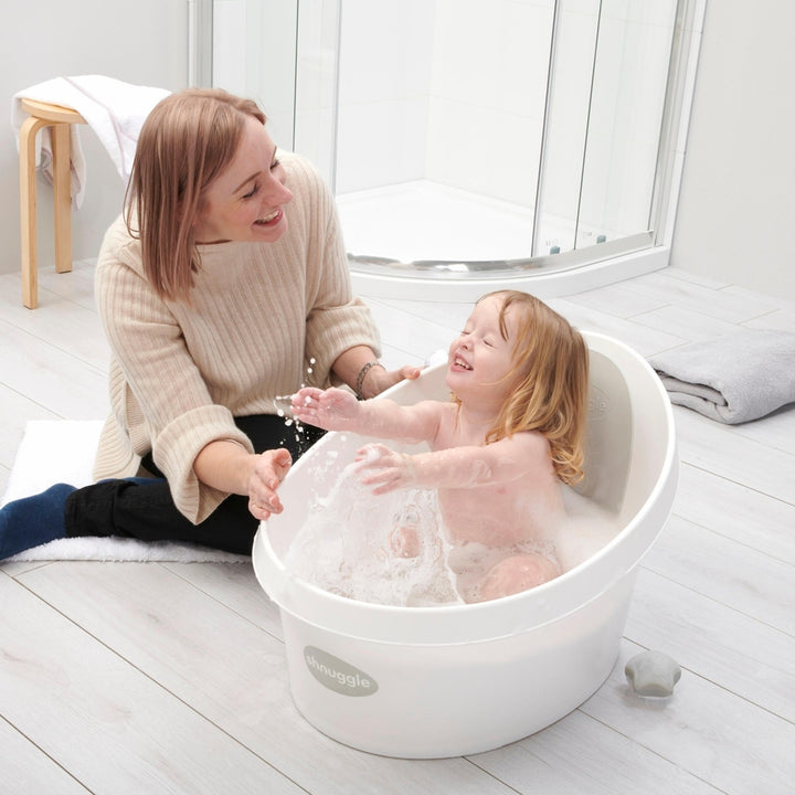 Shnuggle – Toddler Bath Tub – Taupe - Mabel & Fox