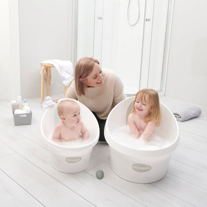 Shnuggle – Toddler Bath Tub – Taupe - Mabel & Fox