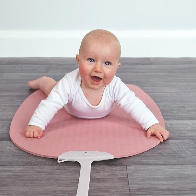 Shnuggle - Yoga and Changing Mat - Pink - Mabel & Fox