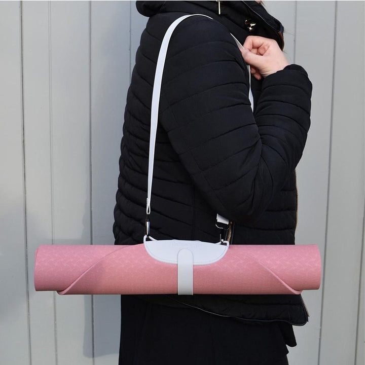 Shnuggle - Yoga and Changing Mat - Pink - Mabel & Fox