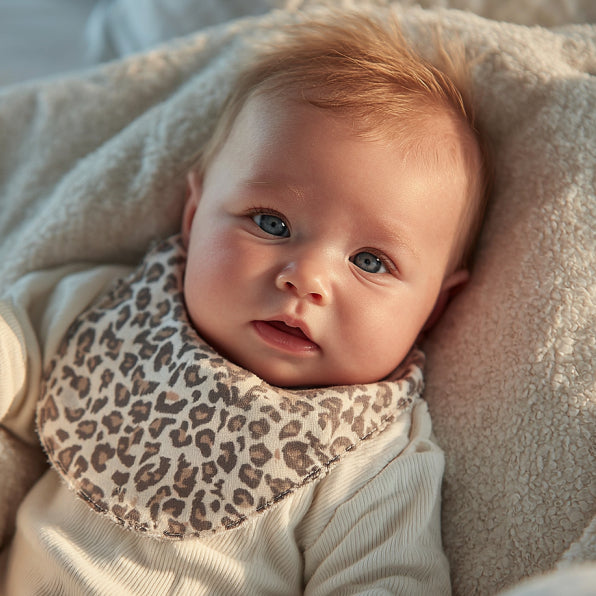 Babyshower – Simply Bib – Wild Print - Mabel & Fox