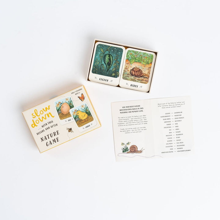 Slow Down…With This Before and After Nature Game - Mabel & Fox