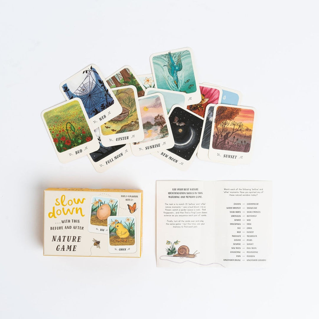 Slow Down…With This Before and After Nature Game - Mabel & Fox