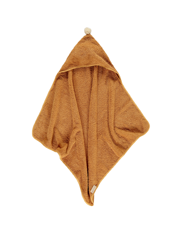 Nobodinoz- So Cute Baby bath Cape - Caramel